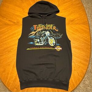 Harley-Davidson Black Graphic Hoodie